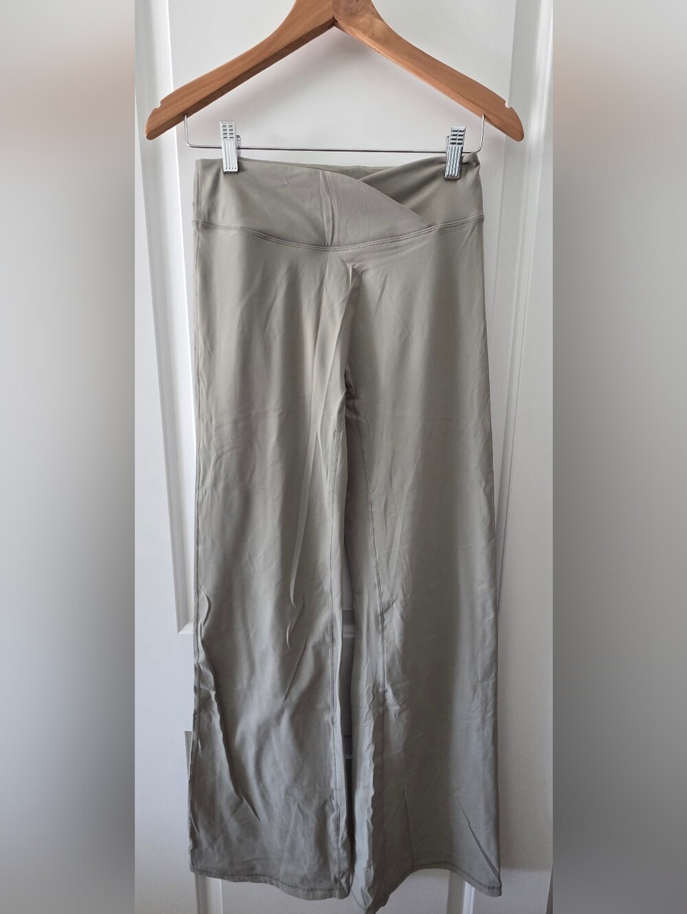 Oner Active Unified Wrap Flared Bottoms | Soft Sage Green - L/R